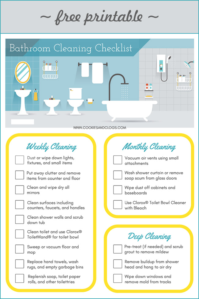 5 Easy Habits for a Clean Bathroom